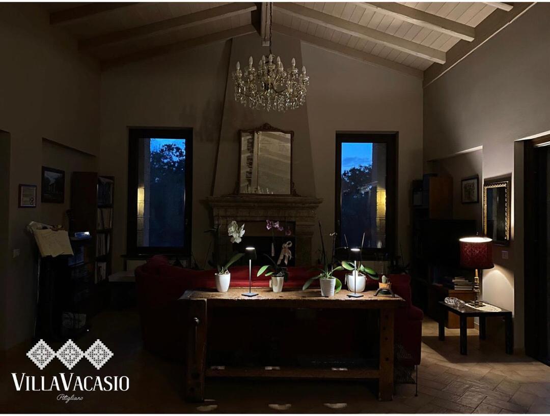Agriturismo Eco-Bio Villa Vacasio Pitigliano Buitenkant foto