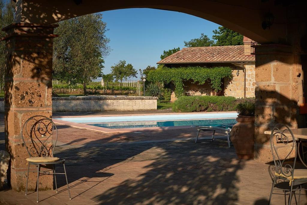Agriturismo Eco-Bio Villa Vacasio Pitigliano Buitenkant foto