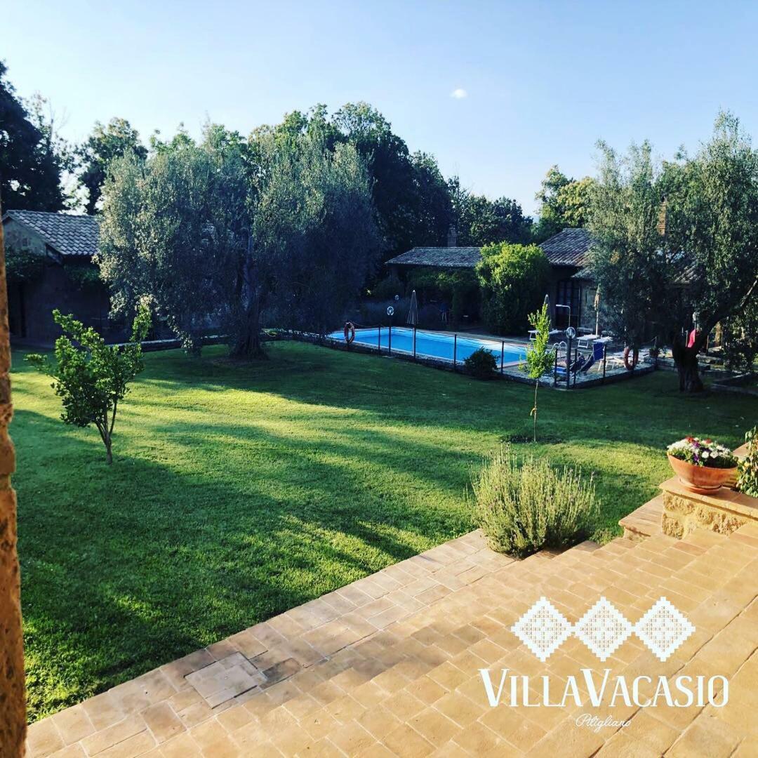Agriturismo Eco-Bio Villa Vacasio Pitigliano Buitenkant foto